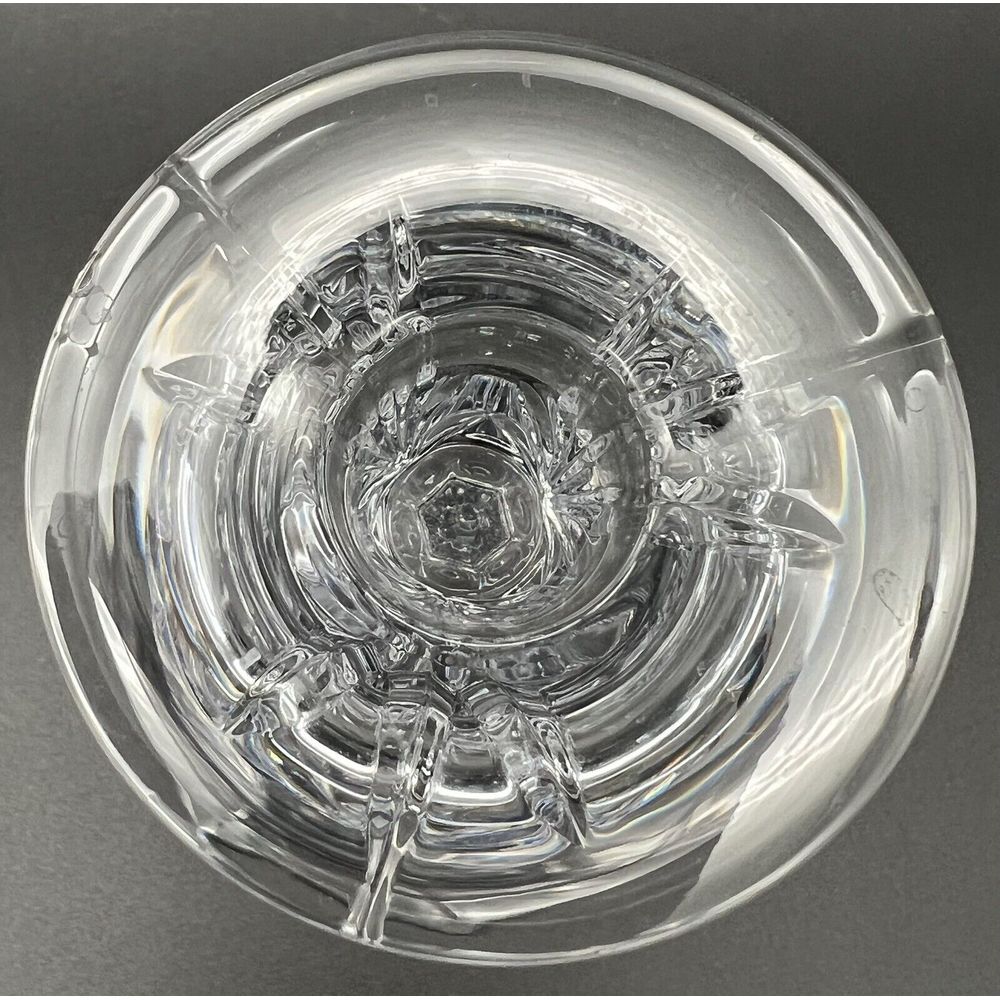 Set Of 2 Miller Rogaska‎ Clear Crystal Candle Holders 8 Inch Tall - Picture 9 of 15